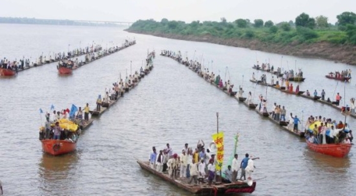 narmada river located meat banned