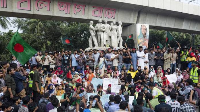 bangladeshi protest