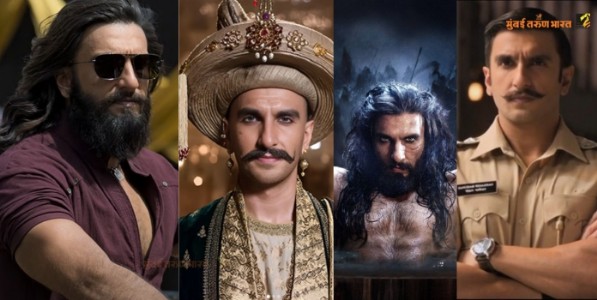 रणवीर सिंगच्या १५ वर्षांच्या कारकिर्दीत 'ही' पात्रं ठरली सुपरहीट