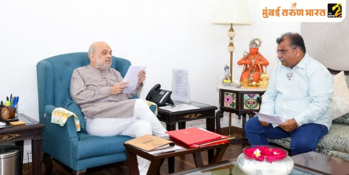 Ravindra Chavan Meets Amit Shah for Election Talks