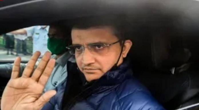 Sourav Ganguly accident
