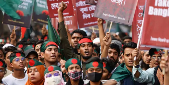 bangladeshi students who led anti-hasina protests, set to launch new political party