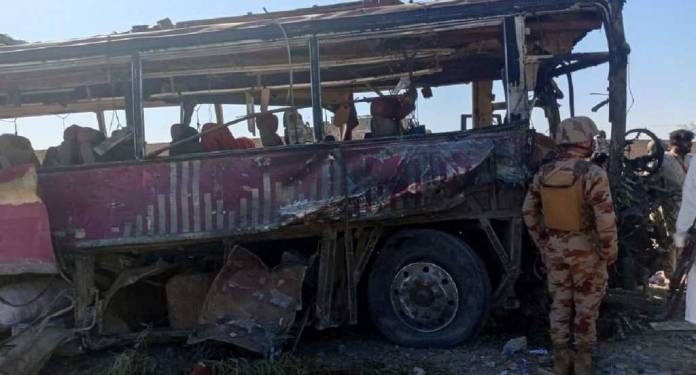 Bus accident Balochistan