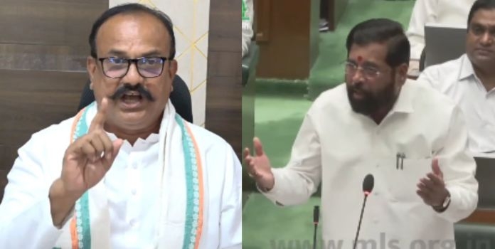 Harshvardhan Sapkal Eknath Shinde 