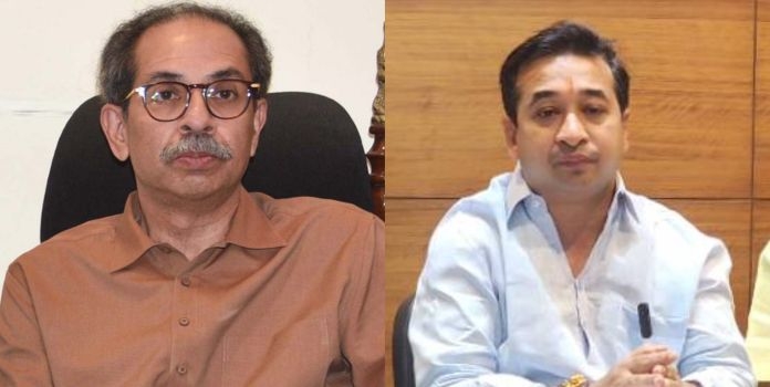 Uddhav Thackeray Nitesh Rane