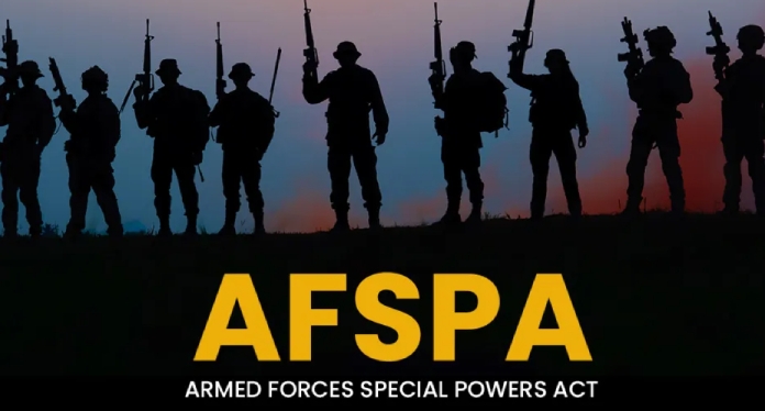 AFSPA Act extended manipur, nagaland, arunachal pradesh