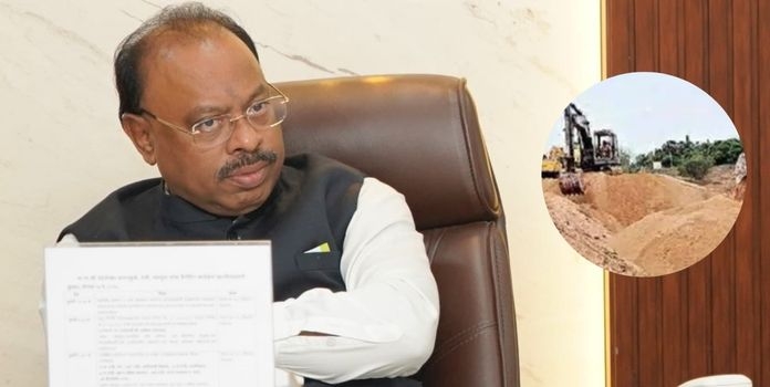 inspection of Nagpur mining areas Minister Bawankule 