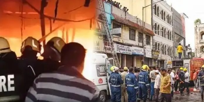 Massive fire in Hyderabad 17 people die 