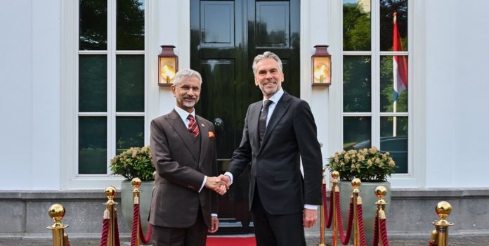 Foreign minister S. Jaishankar on Netherlands tour