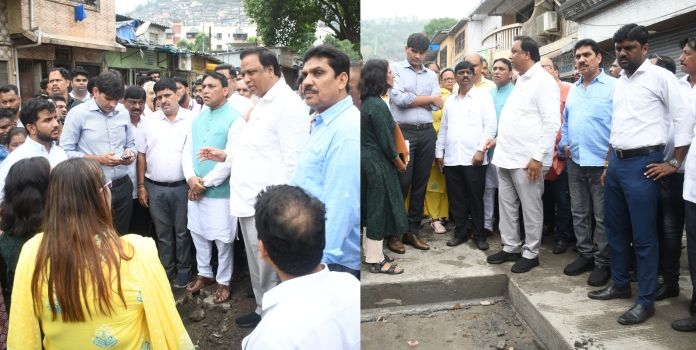 पालकमंत्र्यांच्या दौऱ्याआधी ‘चोरी’ लपवण्याची घाई