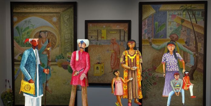 चित्रमय भोवतालाची गोष्ट!