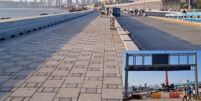 वरळी ते प्रियदर्शनी पार्क प्रॉमीनॉडची कामे पूर्ण