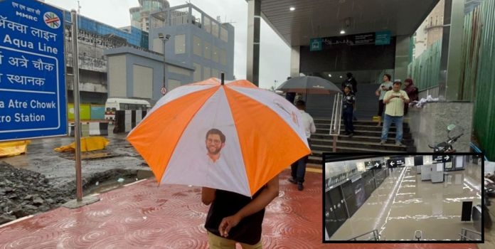 नुकतेच उद्घाटन केलेल्या मेट्रोच्या वरळी स्थानकातही शिरले पाणी! काय आहे कारण? वाचा सविस्तर