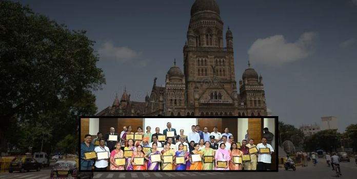 महानगरपालिका सेवेतून सेवानिवृत्त होणा-या ३१ अधिकारी, कर्मचारी आणि शिक्षकांचा समारंभ