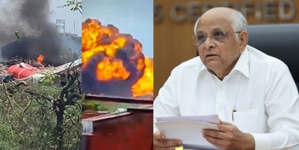 विमान अपघातानंतर मुख्यमंत्री भुपेंद्र पटेल यांचे महत्वपूर्ण निर्देश, म्हणाले...
