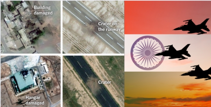 Pakistan suffers heavy losses in Indian airstrike Satellite images reveal truth