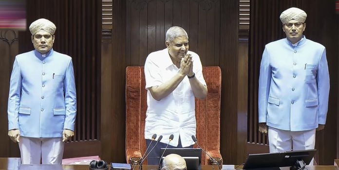 President Droupadi Murmu accepts Jagdeep Dhankhar