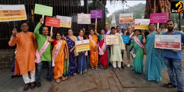 Tata Mumbai Marathon : टाटा मुंबई मॅरेथॉन मध्ये संस्कृतचा उद्घोष