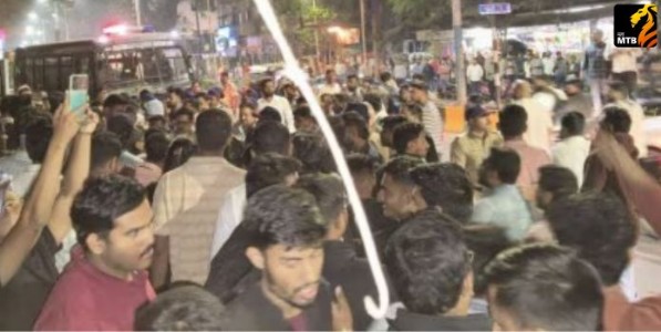 MPSC: एमपीएससीच्या विद्यार्थ्यांचे मध्यरात्री आंदोलन