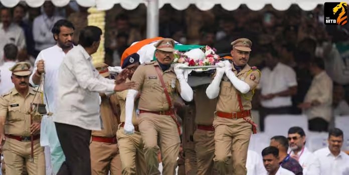 Ajit Pawar Funeral Baramati