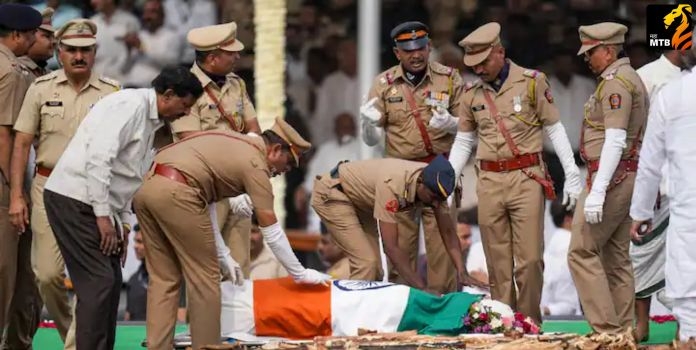 Ajit Pawar Funeral Baramati