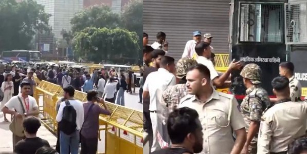 दिल्लीत हाय अलर्ट! CJP च्या मोर्चाला परवानगी नाही, ३०० आंदोलक ताब्यात; कंटेंट क्रिएटर्सवरही कारवाई