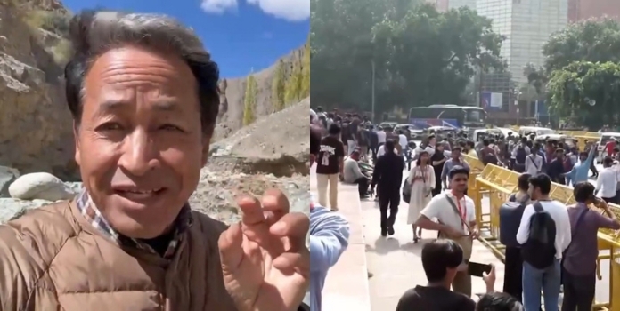 Sonam Wangchuk CJP Protest Delhi