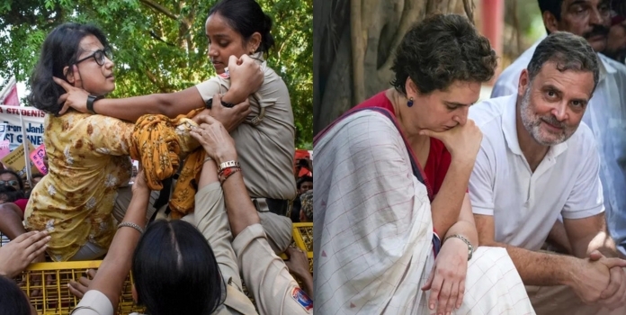 Rahul Gandhi Protest Controversy