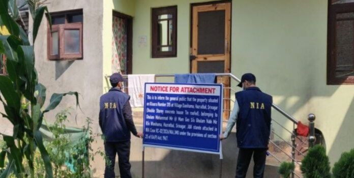 NIA seizes Srinagar house