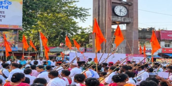 RSS March in Malda