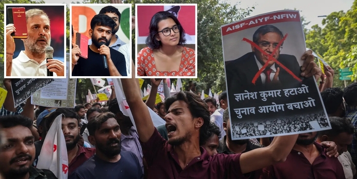 Rahul Gandhi Constitution Protest Controversy