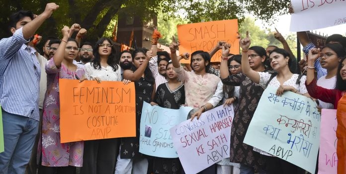 ABVP Protest at JNU