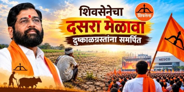 शिवसेनेचा दसरा मेळावा दुष्काळग्रस्तांना समर्पित; पक्षाकडून टिझर रिलीज