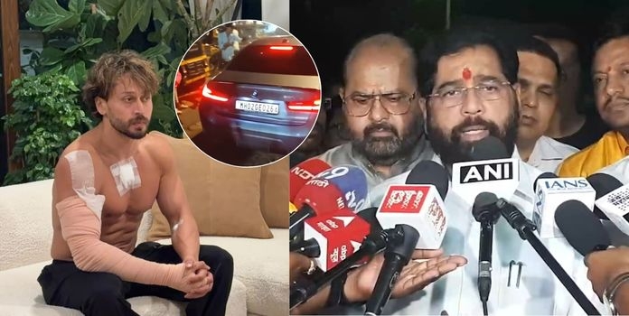 Eknath Shinde Tiger Shroff Firing