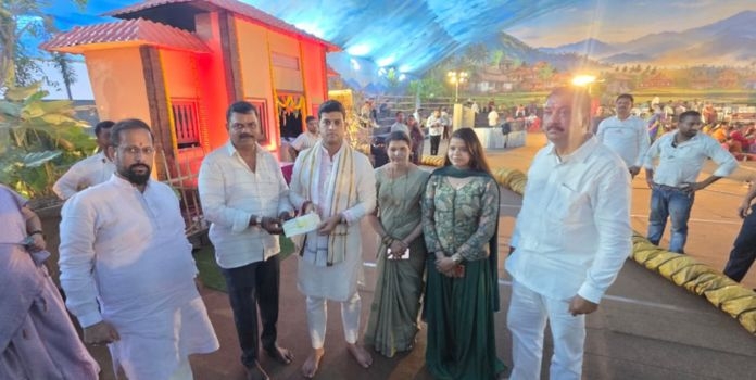Janardan Mhatre Family Donation