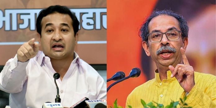  Nitesh Rane on Uddhav Thackeray