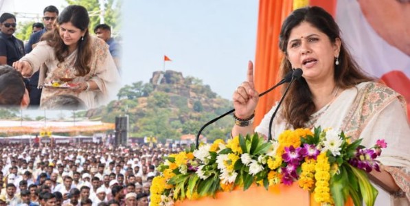 जातीपातीच्या भिंती तोडून दुष्काळात एकजूटीने काम करा! दसरा मेळाव्यातून मंत्री पंकजा मुंडे यांचे आवाहन