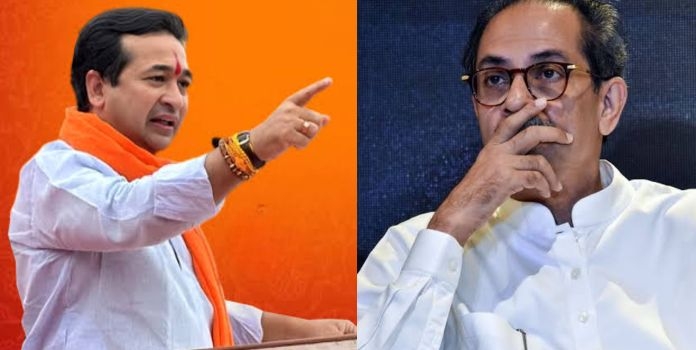  Nitesh Rane on Uddhav Thackeray