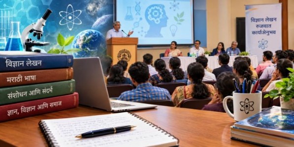 विज्ञान लेखनासाठीची रुजवात आणि कार्यानुभव