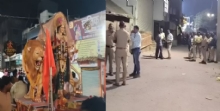 मालेगावात नवदुर्गा विसर्जन मिरवणुकीवर दगडफेक! चार धर्मांध मुस्लिमांसह अज्ञातांविरोधात गुन्हा दाखल