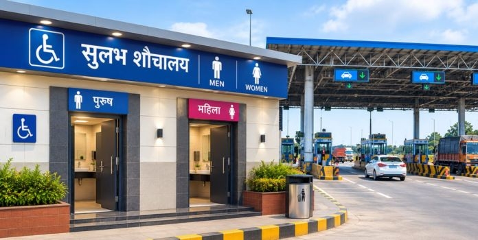 NHAI toll plaza toilet guidelines