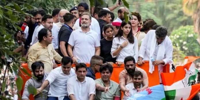 Congress Mega Rally Against SIR