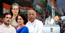 देशभरात काँग्रेसचा सुपडा साफ! बॅलेट पेपरवरील निवडणुकीतही चार राज्यांत शून्य जागा!