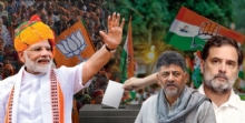 बॅलेट पेपरवरील निवडणुकीत काँग्रेसला भोपळा! कर्नाटकात भाजपचा विजयी चौकार!