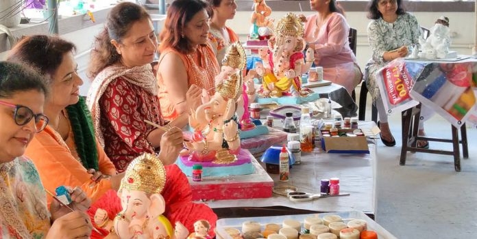  Women Self Help Groups Ganeshotsav