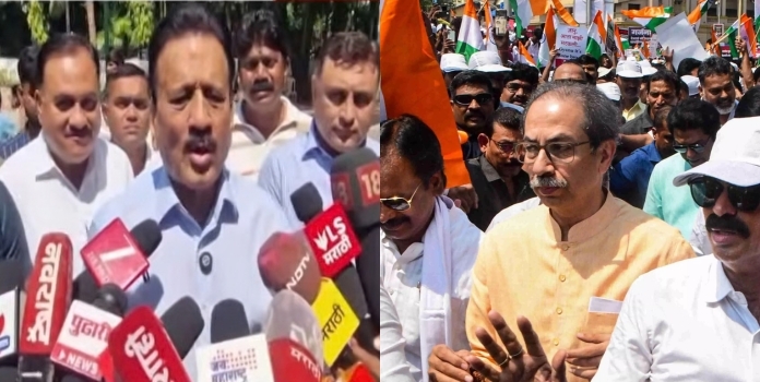 Girish Mahajan Thackeray Brothers Statement