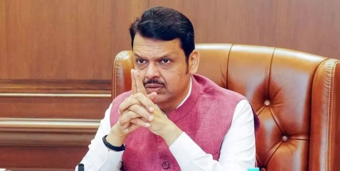 Fadnavis on Congress protest