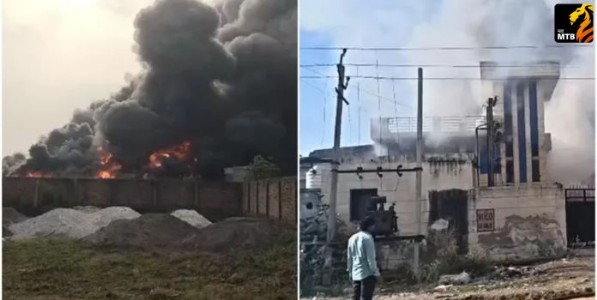 Rajasthan chemical factory blast: भिवाडी केमिकल फॅक्ट्रीत भीषण आग; ७ कामगारांचा जळून मृत्यू, अनेक जण जखमी