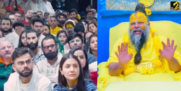 विराट कोहली–अनुष्का शर्मा पुन्हा वृंदावनात; प्रेमानंद महाराजांचे घेतले दर्शन