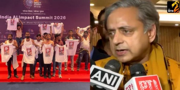 India AI Impact Summit 2026 Congress Protest : ‘एआय समिट’चे थरुरांकडून स्वागत, युवा काँग्रेसकडून गदारोळ